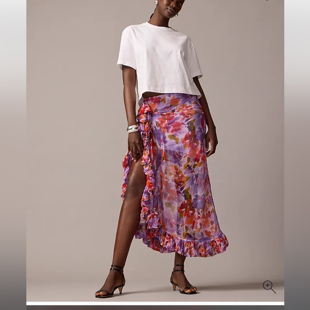 Jcrew size 2 chiffon skirt